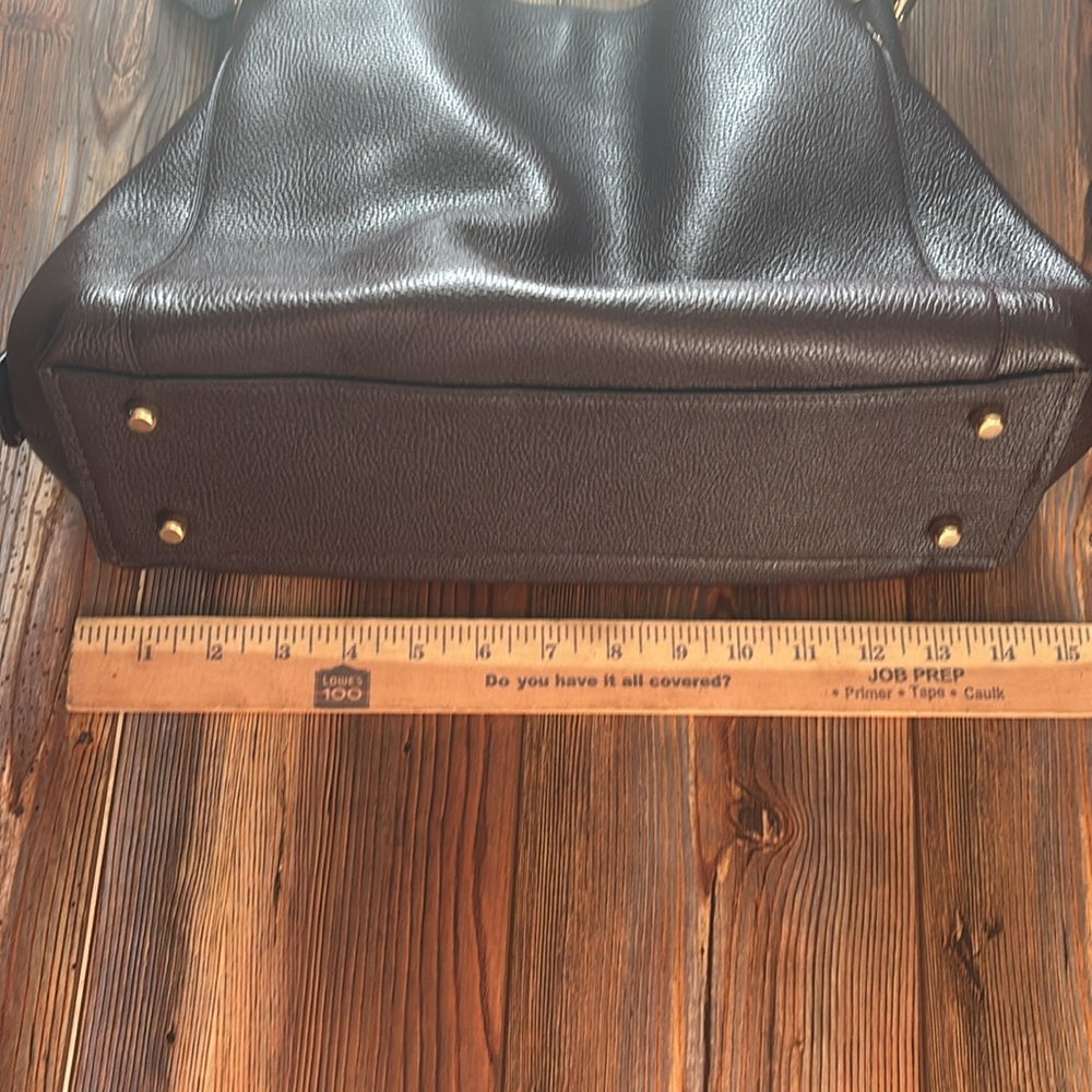 Coach EDIE Shoulder Bag 31 Deep Aubergine with gold hardware Perfect
Condition - Picture 9 of 11